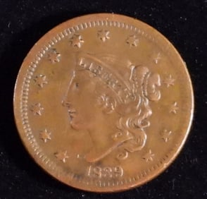 1839 Classic Head Cent