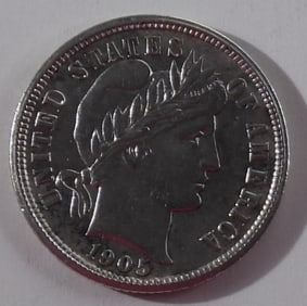 1905-O Barber Dime