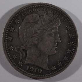1910 Barber Quarter