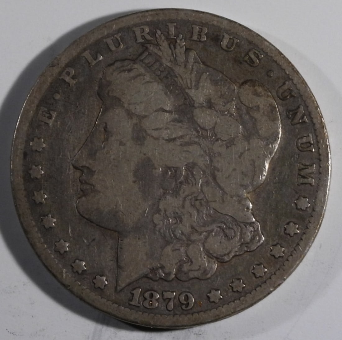 1879-CC Morgan Dollar: bid with Vintage Auctions