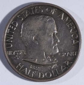 1922 Grant No Star Half Dollar