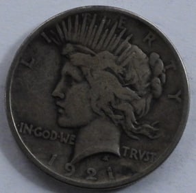 1921 Peace Dollar