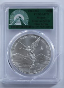2024-MO PCGS MS70 Mexico Libertad Silver