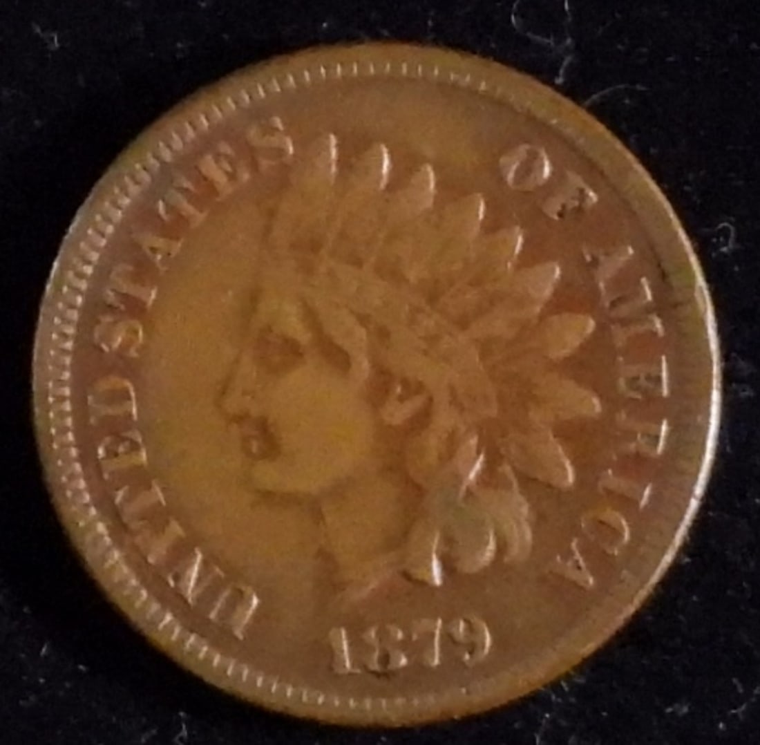 1879 Indian Head One Cent (1 of 2)