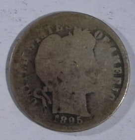 1895-S One Dime Baber Or Liberty Head