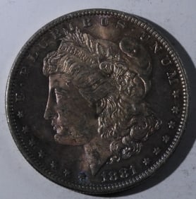1881-O Morgan One Dollar