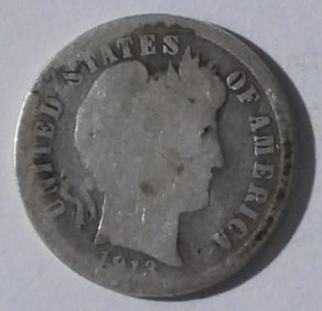 1913-S Barber Dime