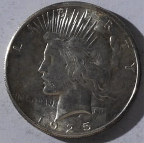 1925-D Peace Dollar