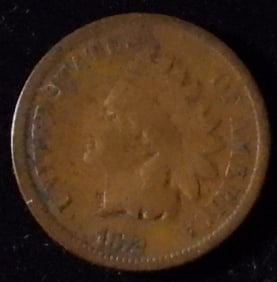 1872 Indian Head Cent