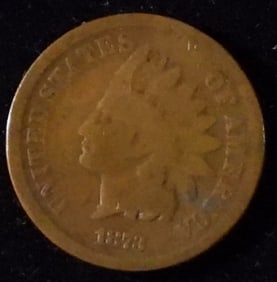 1873 Indian Head Cent