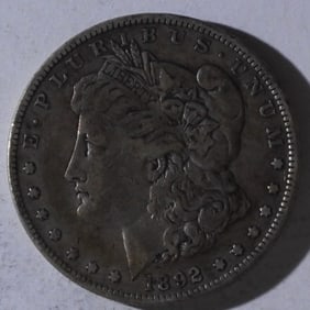 1892 Morgan Dollar