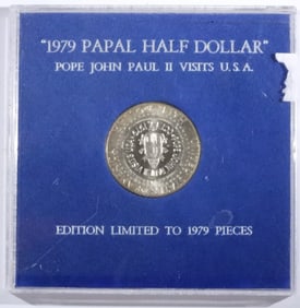 1979 Papal Half Dollar