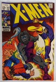 Silver Age Marvel Comics X-Men #53