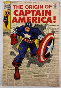 Silver Age The Origin Of Captain America! #109