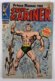 Prince Namor, The Sub-Mariner #1 Marvel 1968