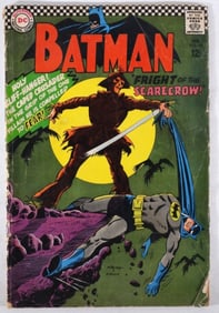 Batman "Fright Of The Scarecrow" #189 DC 1967