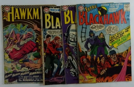 (4)DC 1960s Blackhawk