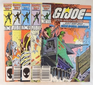 5 G.I. Joe Marvel 25th Anniversary Comics