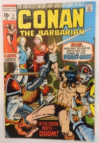 1970 Marvel Conan The Barbarian #2