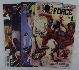 Spider-Geddon Force #1-3 & #0 Variant Edition