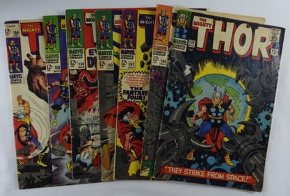 The Mighty Thor Silver Age Comics Lot Of 7