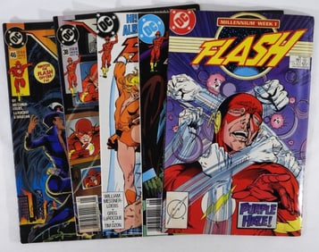 (5) Flash Comics By DC