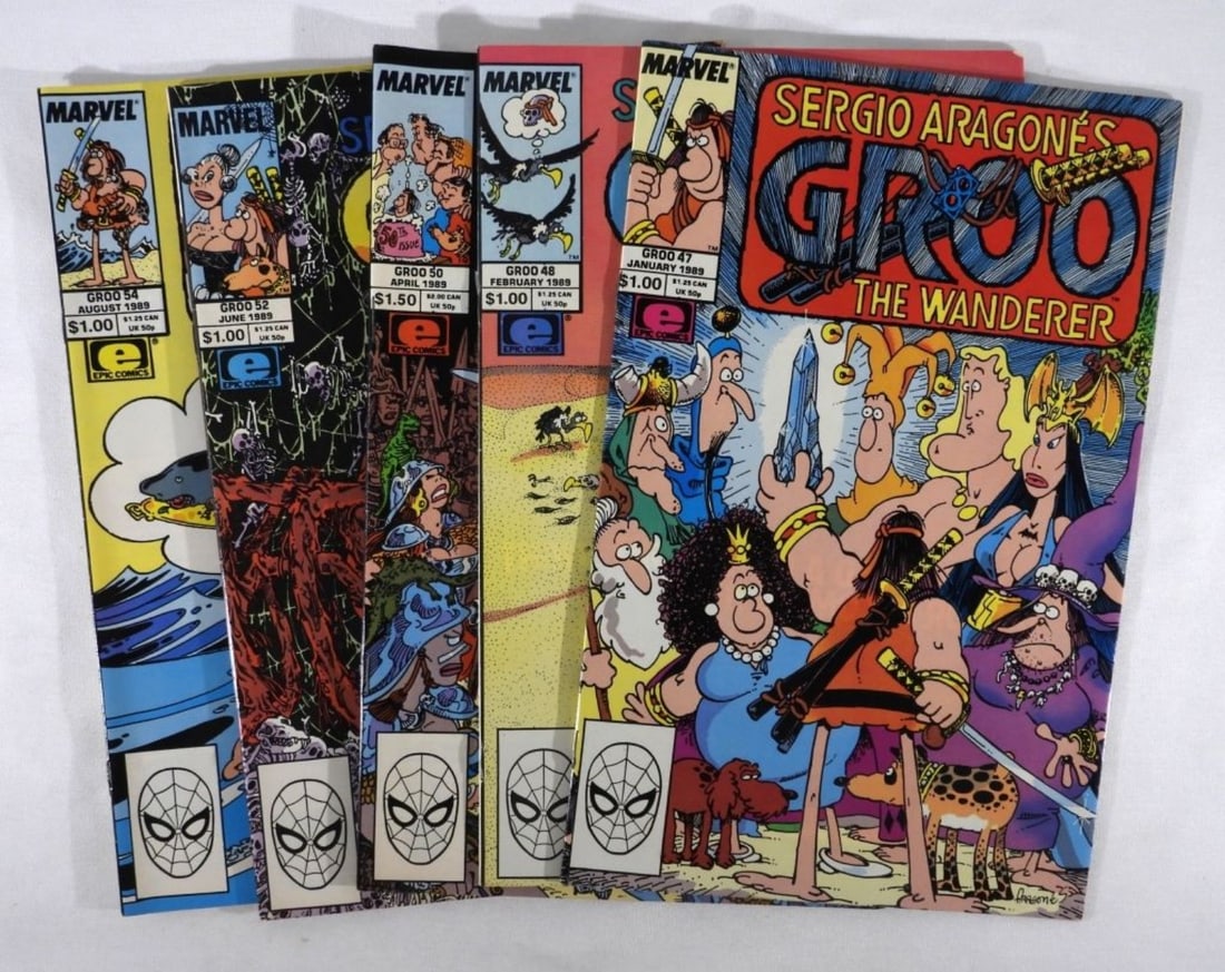 (5) 1989 Sergio Aragones Groo Chronicles (1 of 3)