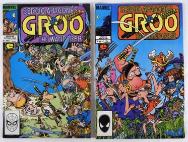 (2) Marvel Sergio Aragones The Wanderer