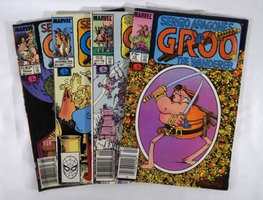 (4) Sergio Aragones Groo Chronicles