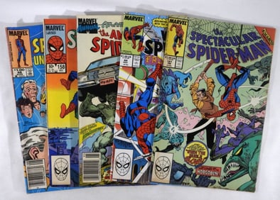 (5) Mixed Lot Of Spider-Man Comics