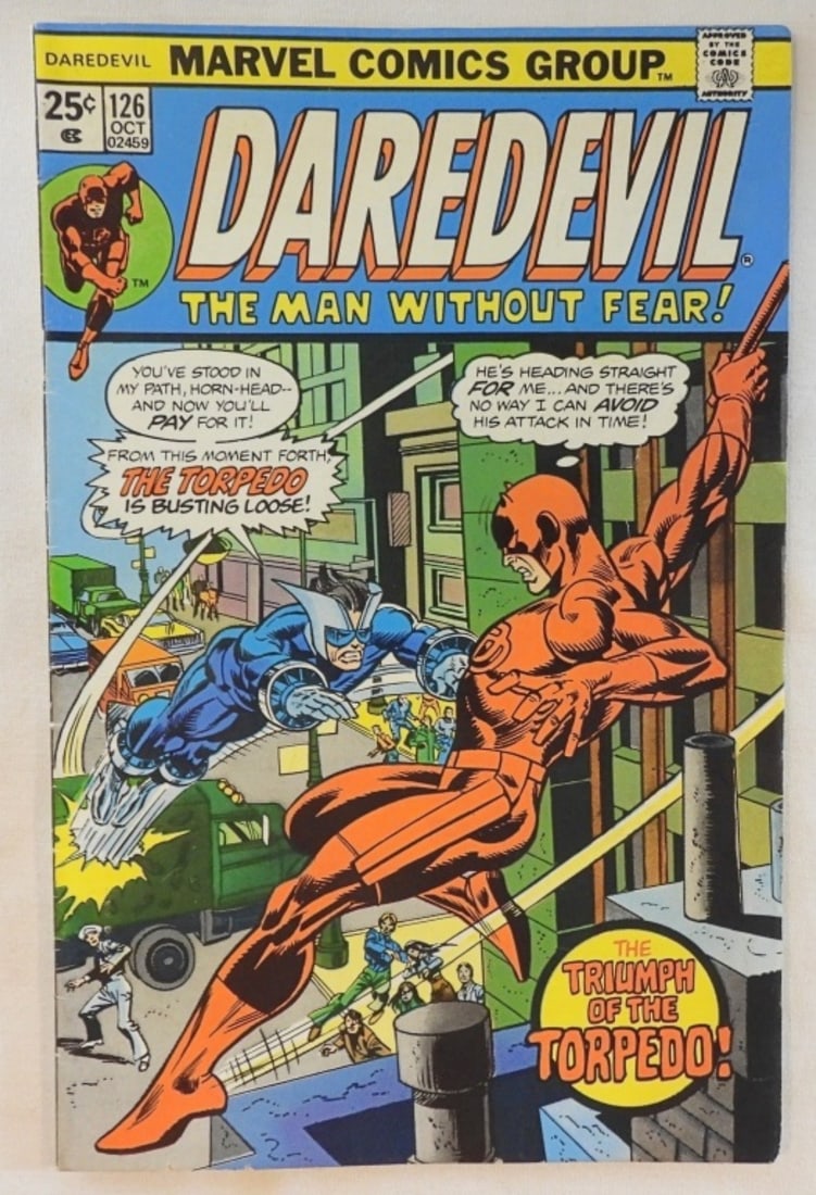 Daredevil The Man Without Fear! # 126 (1 of 4)