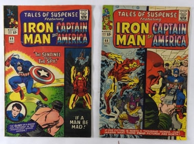 2- 1965 Marvel Tales Of Suspense #66 & #68