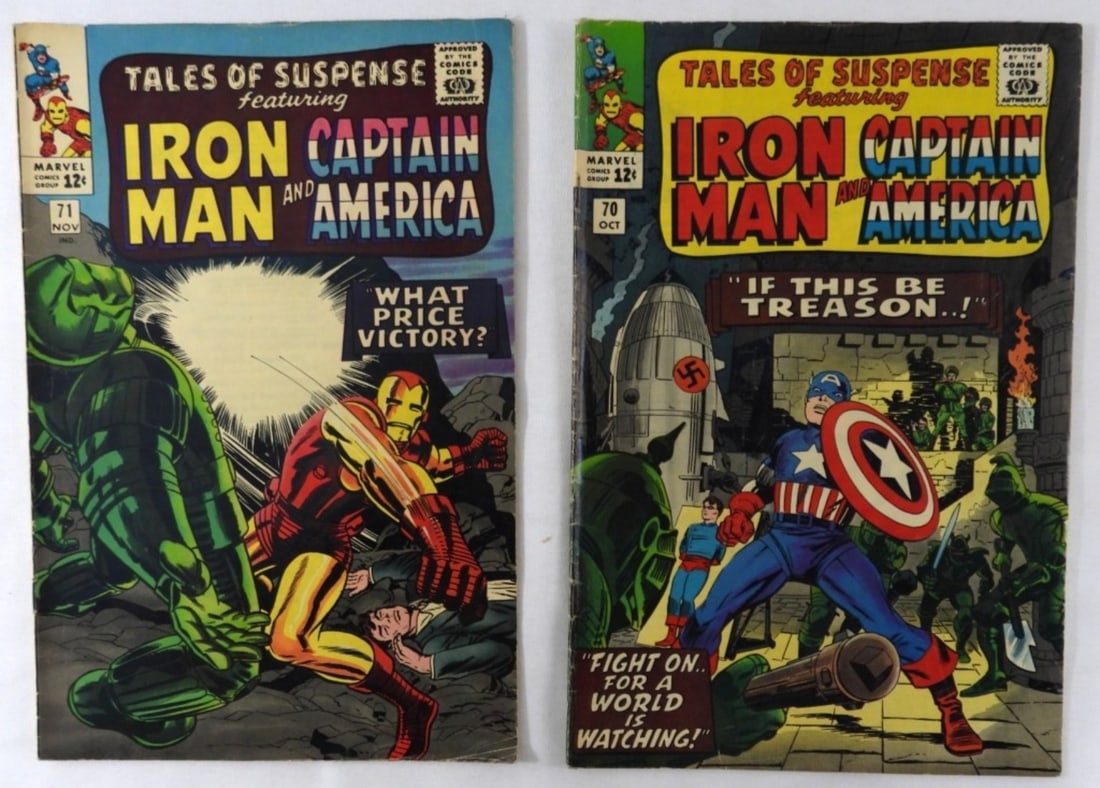2- 1965 Marvel Tales Of Suspense #70 & #71 (1 of 4)