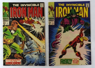 2-The Invincible Iron Man Marvel 1968