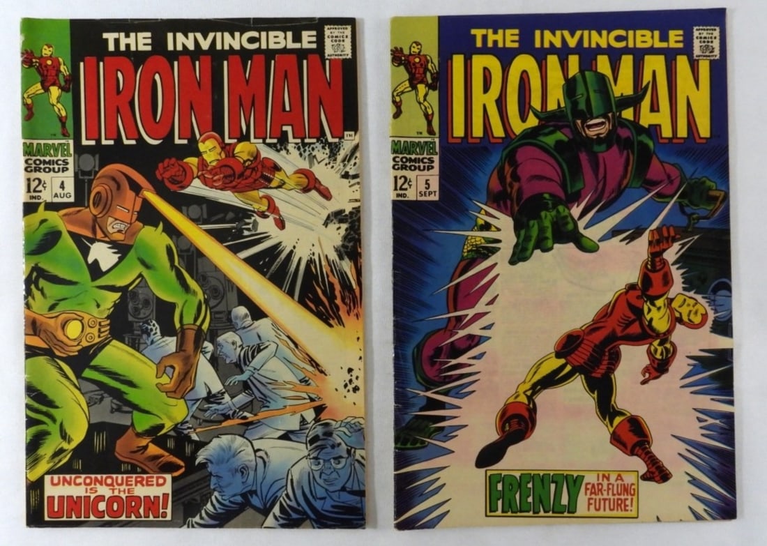 2-The Invincible Iron Man Marvel 1968 (1 of 4)