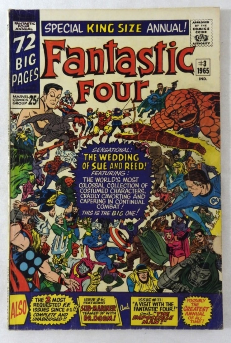Fantastic Four Special King Size Annual #3 1965 (1 of 4)