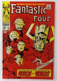 1968 Fantastic Four Marvel #75 Worlds Within World