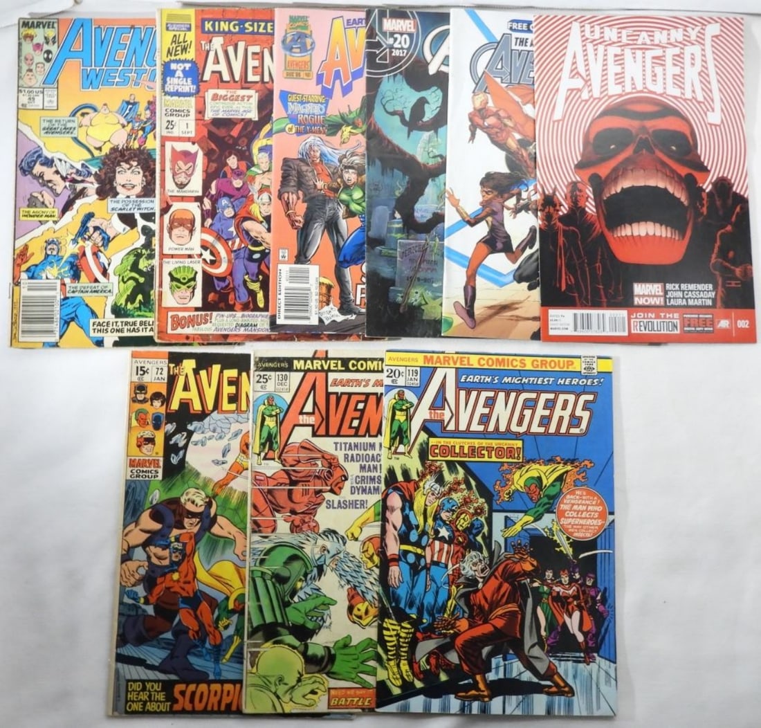 (9) Marvel Mixed Era of Avengers (1 of 3)