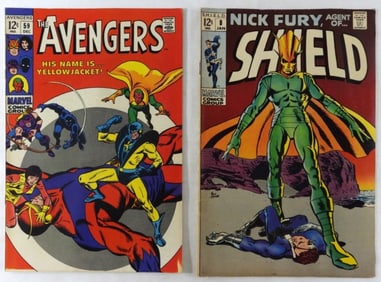 Silver Age Nick Fury #8 & The Avengers #59