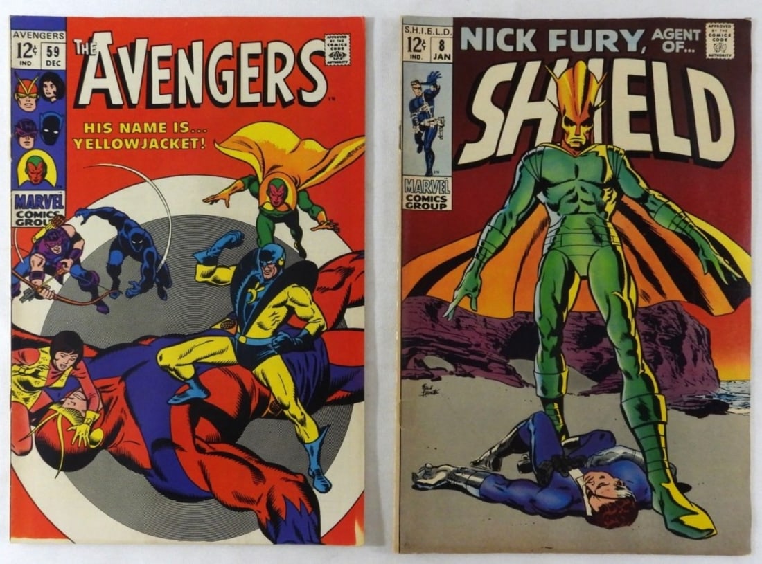 Silver Age Nick Fury #8 & The Avengers #59 (1 of 4)