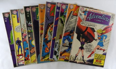 DC Adventure Comics Lot Of 11