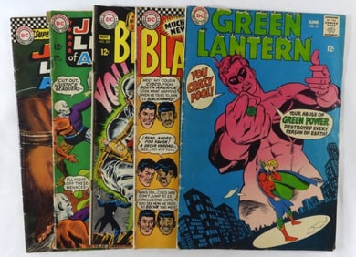 DC Silver Age Comic Lot Of 5