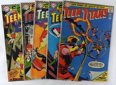 Silver Age Teen Titans #4-8