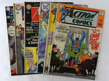 DC Action Comics Lot Of 6