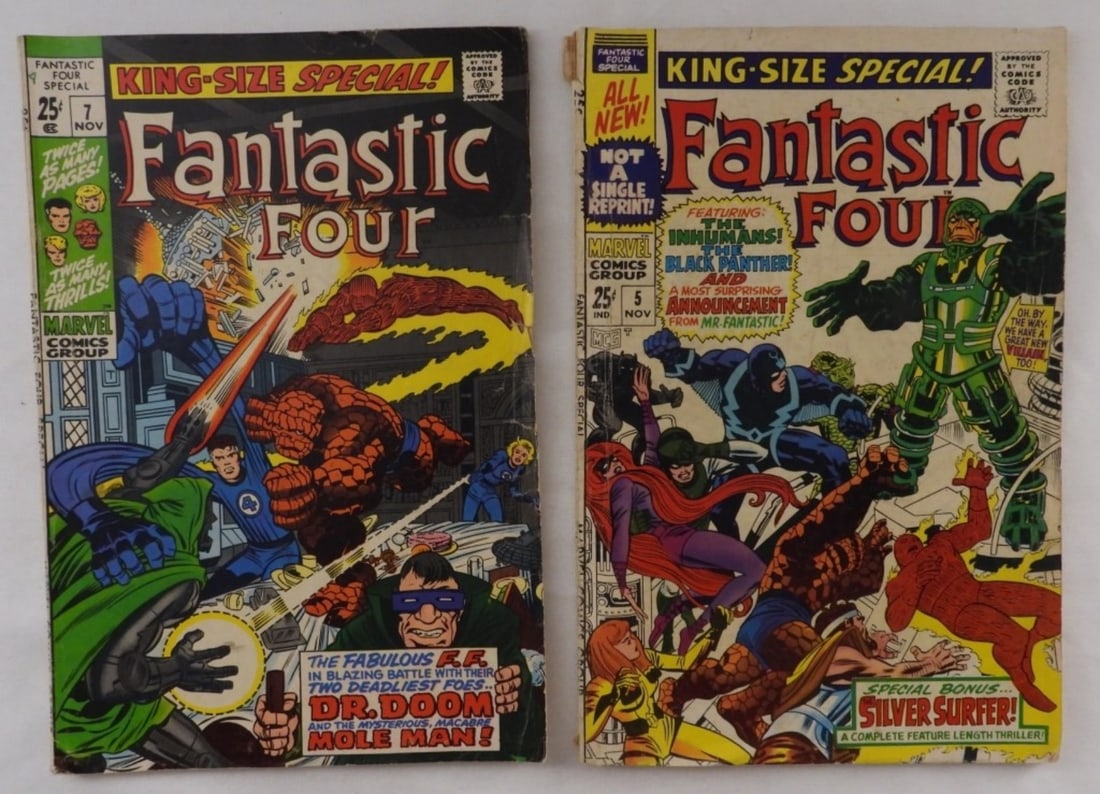 2- King-Size Special Fantastic Four Marvel (1 of 5)