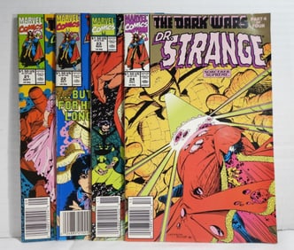(4) Marvel The Dark Wars Dr. Strange