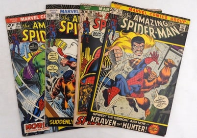 The Amazing Spider-Man Lot Of 4
