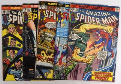 The Amazing Spider-Man Lot Of 5