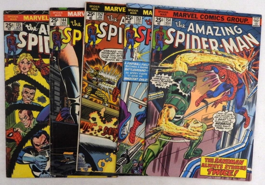 The Amazing Spider-Man Lot Of 5 (1 of 3)