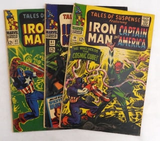 Tales Of Suspense Silver Age Comics #80-#82